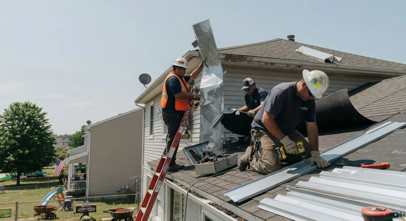 Storm Damage Metal Roof Repair in Jbsa Ft Sam Houston, TX